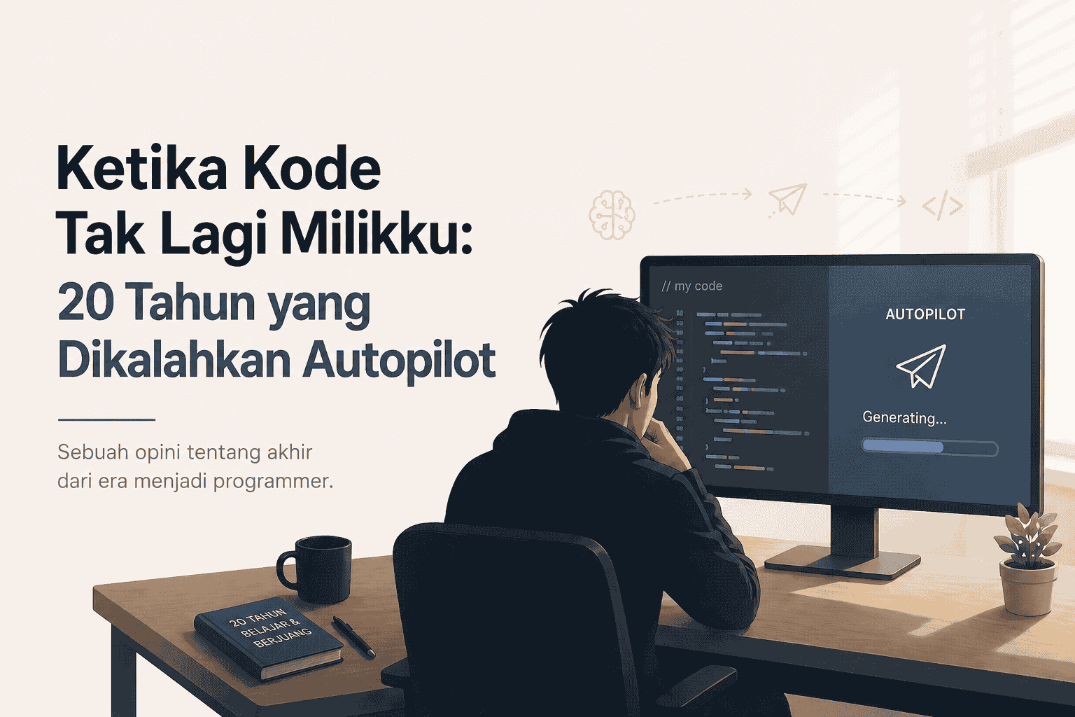 Ketika Kode Tak Lagi Milikku: 20 Tahun yang Dikalahkan Autopilot